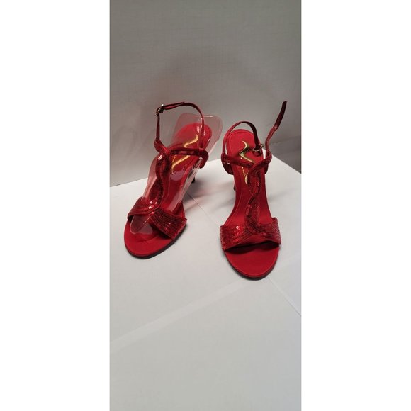 Nina shoes red size 7 1/2 - Picture 6 of 7